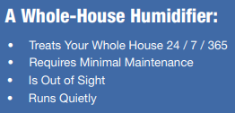 whole house humidifier benefits 