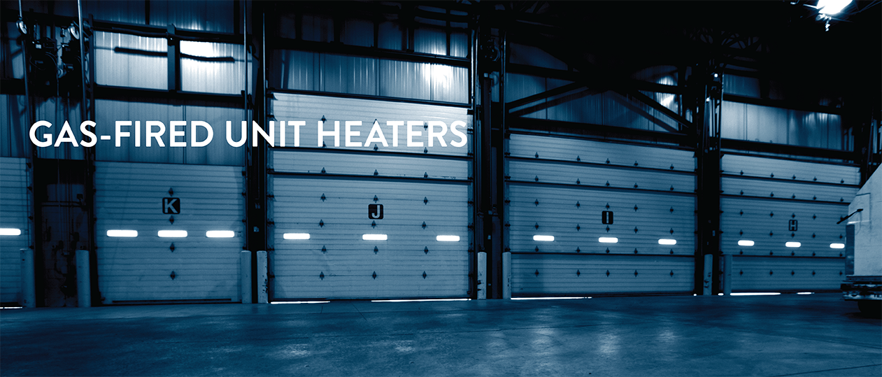Gas fired unit heaters